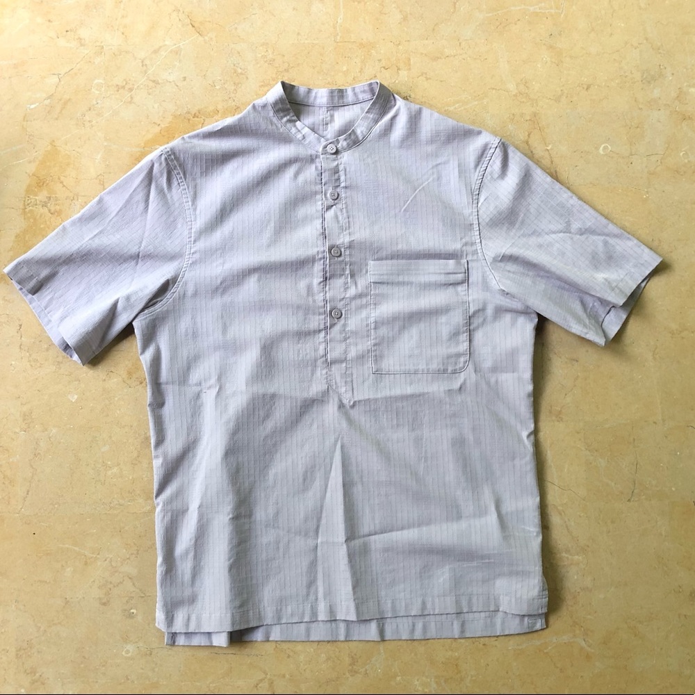 Lululemon Down to the Wire Grid Henley